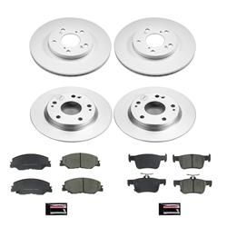 PowerStop Z17 Evolution Plus GEOMET Coated Brake Kits for 2022-2024 CIVIC, 2019-2022 INSIGHT - CRK8343