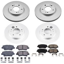 PowerStop Z17 Evolution Plus GEOMET Coated Brake Kits for 2019-2021 VELOSTER - CRK8346
