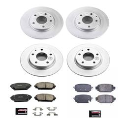 PowerStop Z17 Evolution Plus GEOMET Coated Brake Kits for 2019-2021 CX-3 - CRK8350