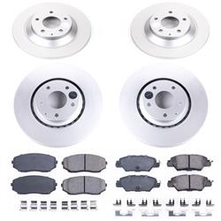 PowerStop Z17 Evolution Plus GEOMET Coated Brake Kits for 2019-2024 CX-5 - CRK8351