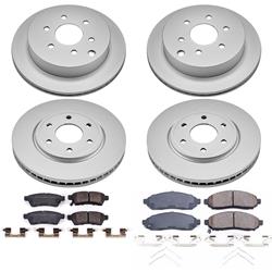 PowerStop Z17 Evolution Plus GEOMET Coated Brake Kits for 2016-2019 FRONTIER - CRK8357