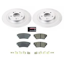 PowerStop Z17 Evolution Plus GEOMET Coated Brake Kits for 2018-2020 ECLIPSE CROSS, OUTLANDER PHEV, 2017-2020 OUTLANDER - CRK8381