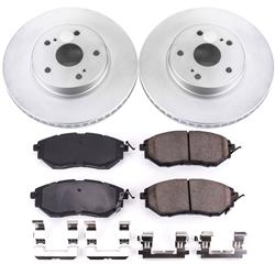 PowerStop Z17 Evolution Plus GEOMET Coated Brake Kits for 2015 LEGACY - CRK8404