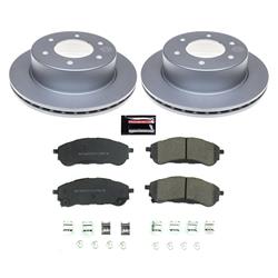 PowerStop Z17 Evolution Plus GEOMET Coated Brake Kits for 2019-2023 RANGER - CRK8430