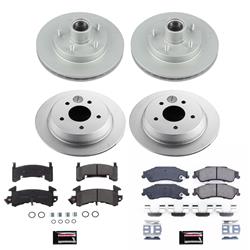 PowerStop Z17 Evolution Plus GEOMET Coated Brake Kits for 2003 S10, SONOMA - CRK8437
