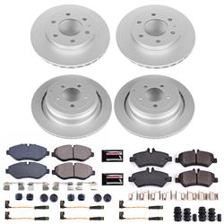 PowerStop Z17 Evolution Plus GEOMET Coated Brake Kits for 2007-2008 SPRINTER 2500 - CRK8449