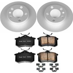 PowerStop Z23 Evolution Sport GEOMET Coated Brake Kits for 1998-2010 BEETLE, 1999-2006 GOLF, 1998-2005 JETTA - CRK847