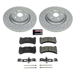 PowerStop Z17 Evolution Plus GEOMET Coated Brake Kits for 2024 WRX, 2018-2021 WRX STI - CRK8482