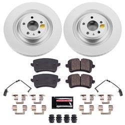 PowerStop Z23 Evolution Sport GEOMET Coated Brake Kits for 2011-2018 A8 QUATTRO, 2013-2018 S8 - CRK8486