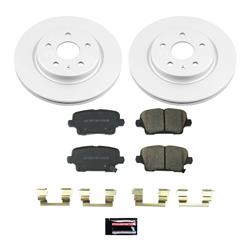 PowerStop Z17 Evolution Plus GEOMET Coated Brake Kits for 2021-2024 ENVISION, 2019-2022 XT4 - CRK8487