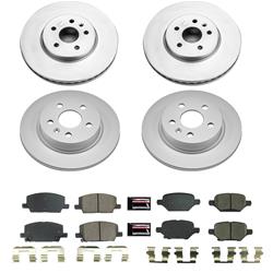 PowerStop Z17 Evolution Plus GEOMET Coated Brake Kits for 2018-2022 ENCORE, TRAX - CRK8505