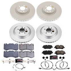 PowerStop Z23 Evolution Sport GEOMET Coated Brake Kits for 2018-2022 RANGE ROVER SPORT, RANGE ROVER, 2021-2025 DISCOVERY - CRK8513