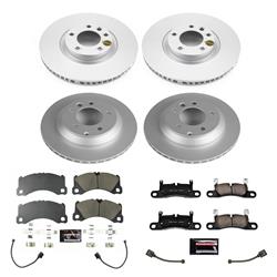 PowerStop Z23 Evolution Sport GEOMET Coated Brake Kits for 2013-2018 CAYENNE - CRK8516