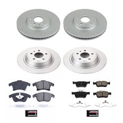 PowerStop Z17 Evolution Plus GEOMET Coated Brake Kits for 2017-2020 FUSION - CRK8532