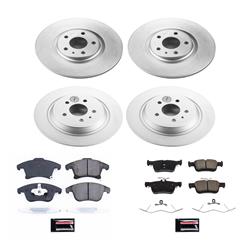 PowerStop Z17 Evolution Plus GEOMET Coated Brake Kits for 2017-2020 FUSION - CRK8534