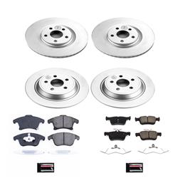 PowerStop Z17 Evolution Plus GEOMET Coated Brake Kits for 2019-2020 POLICE RESPONDER HYBRID, SSV PLUG-IN HYBRID - CRK8541