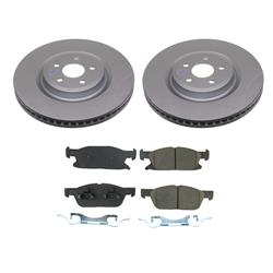 PowerStop Z17 Evolution Plus GEOMET Coated Brake Kits for 2019-2024 EDGE - CRK8542