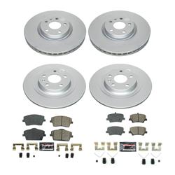 PowerStop Z23 Evolution Sport GEOMET Coated Brake Kits for 2019-2025 XC40 - CRK8576