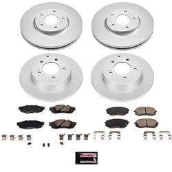 PowerStop Z23 Evolution Sport GEOMET Coated Brake Kits for 2017 OPTIMA - CRK8628