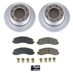 PowerStop Z23 Evolution Sport GEOMET Coated Brake Kits for 2019-2024 2500 - CRK8641