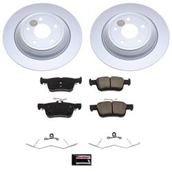 PowerStop Z23 Evolution Sport GEOMET Coated Brake Kits for 2020-2024 ESCAPE, CORSAIR, 2021-2024 BRONCO SPORT - CRK8642