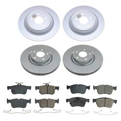 PowerStop Z17 Evolution Plus GEOMET Coated Brake Kits for 2020-2024 ESCAPE, CORSAIR, 2021-2024 BRONCO SPORT - CRK8644