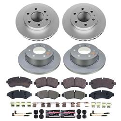 PowerStop Z23 Evolution Sport GEOMET Coated Brake Kits CRK8661