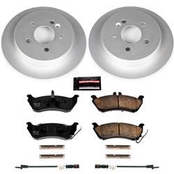 PowerStop Z23 Evolution Sport GEOMET Coated Brake Kits for 1998-2003 ML320, 2003-2005 ML350, 1999 ML430 - CRK866