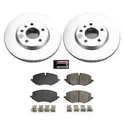 PowerStop Z17 Evolution Plus GEOMET Coated Brake Kits for 2020-2023 ENCORE GX, 2021-2023 TRAILBLAZER - CRK8671