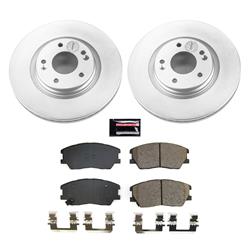 PowerStop Z17 Evolution Plus GEOMET Coated Brake Kits for 2020-2022 SOUL - CRK8674