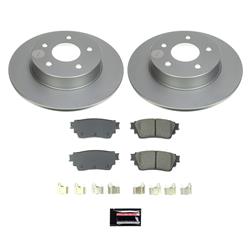 PowerStop Z17 Evolution Plus GEOMET Coated Brake Kits for 2019-2023 ALTIMA, 2021 KICKS - CRK8675