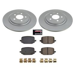 PowerStop Z17 Evolution Plus GEOMET Coated Brake Kits for 2020-2025 EXPLORER, 2024 MUSTANG - CRK8681