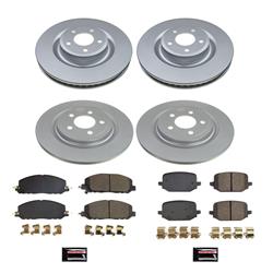 PowerStop Z17 Evolution Plus GEOMET Coated Brake Kits for 2020-2025 EXPLORER - CRK8693