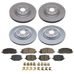 Power Stop Z17 Evolution Plus GEOMET Coated Brake Kits CRK8694