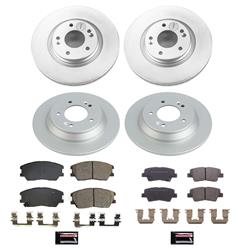 PowerStop Z17 Evolution Plus GEOMET Coated Brake Kits for 2020-2022 SOUL - CRK8695