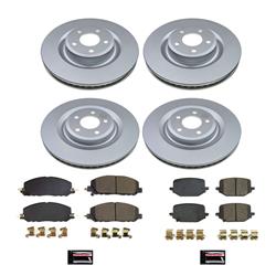 PowerStop Z17 Evolution Plus GEOMET Coated Brake Kits for 2020-2025 AVIATOR - CRK8696