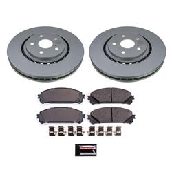 PowerStop Z17 Evolution Plus GEOMET Coated Brake Kits for 2021-2024 RAV4 PRIME, SIENNA - CRK8705