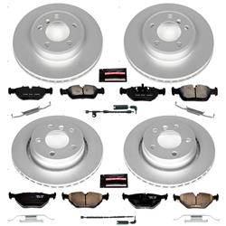 PowerStop Z23 Evolution Sport GEOMET Coated Brake Kits CRK871