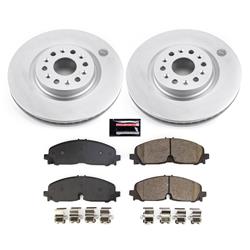 PowerStop Z17 Evolution Plus GEOMET Coated Brake Kits for 2021-2022 XT5, XT6 - CRK8743