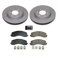 PowerStop Z17 Evolution Plus GEOMET Coated Brake Kits CRK8744