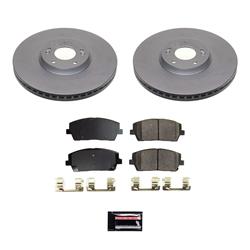 PowerStop Z17 Evolution Plus GEOMET Coated Brake Kits for 2020-2025 PALISADE, 2020-2024 TELLURIDE - CRK8750