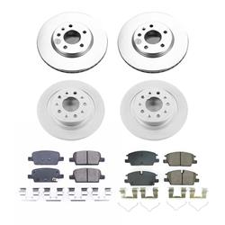 PowerStop Z17 Evolution Plus GEOMET Coated Brake Kits for 2021-2022 MALIBU - CRK8800
