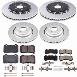 PowerStop Z17 Evolution Plus GEOMET Coated Brake Kits for 2021-2023 CHALLENGER, CHARGER - CRK8801