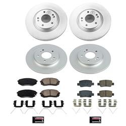PowerStop Z17 Evolution Plus GEOMET Coated Brake Kits for 2021-2023 SELTOS - CRK8811