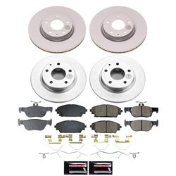 PowerStop Z17 Evolution Plus GEOMET Coated Brake Kits for 2020-2023 CX-30 - CRK8815