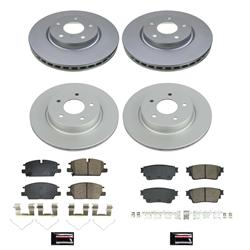 PowerStop Z17 Evolution Plus GEOMET Coated Brake Kits for 2021-2024 ROGUE - CRK8816