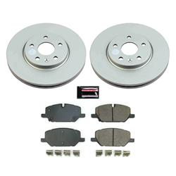 PowerStop Z17 Evolution Plus GEOMET Coated Brake Kits for 2021-2024 ENVISION, 2020-2023 XT4 - CRK8829