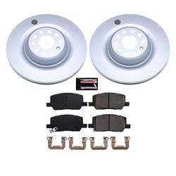 PowerStop Z17 Evolution Plus GEOMET Coated Brake Kits for 2017-2021 S, X - CRK8857