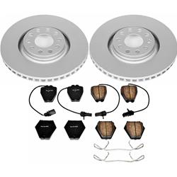 PowerStop Z23 Evolution Sport GEOMET Coated Brake Kits for 2000-2001 A6 QUATTRO, 2001-2005 ALLROAD QUATTRO, 2000-2002 S4 - CRK886