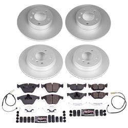 PowerStop Z23 Evolution Sport GEOMET Coated Brake Kits for 2011-2013 328I - CRK8882
